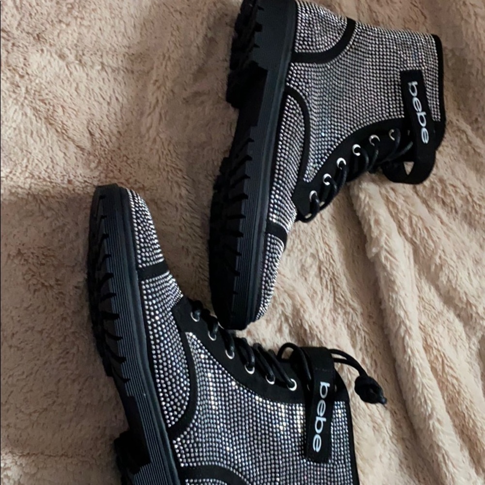 Bebe rimestone boots